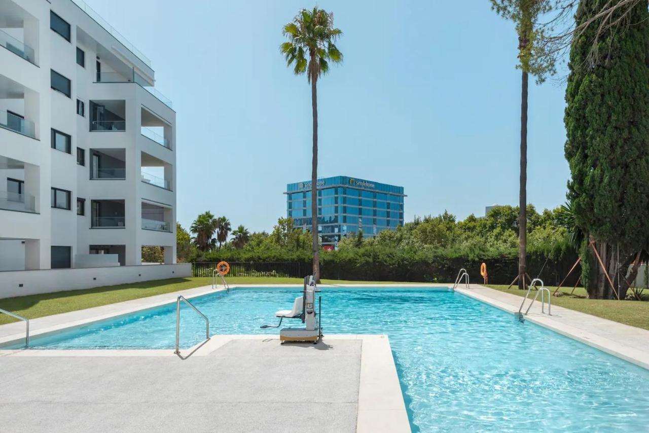 Brand New Apartment With Pool And Sea View In Marbella Ngoại thất bức ảnh