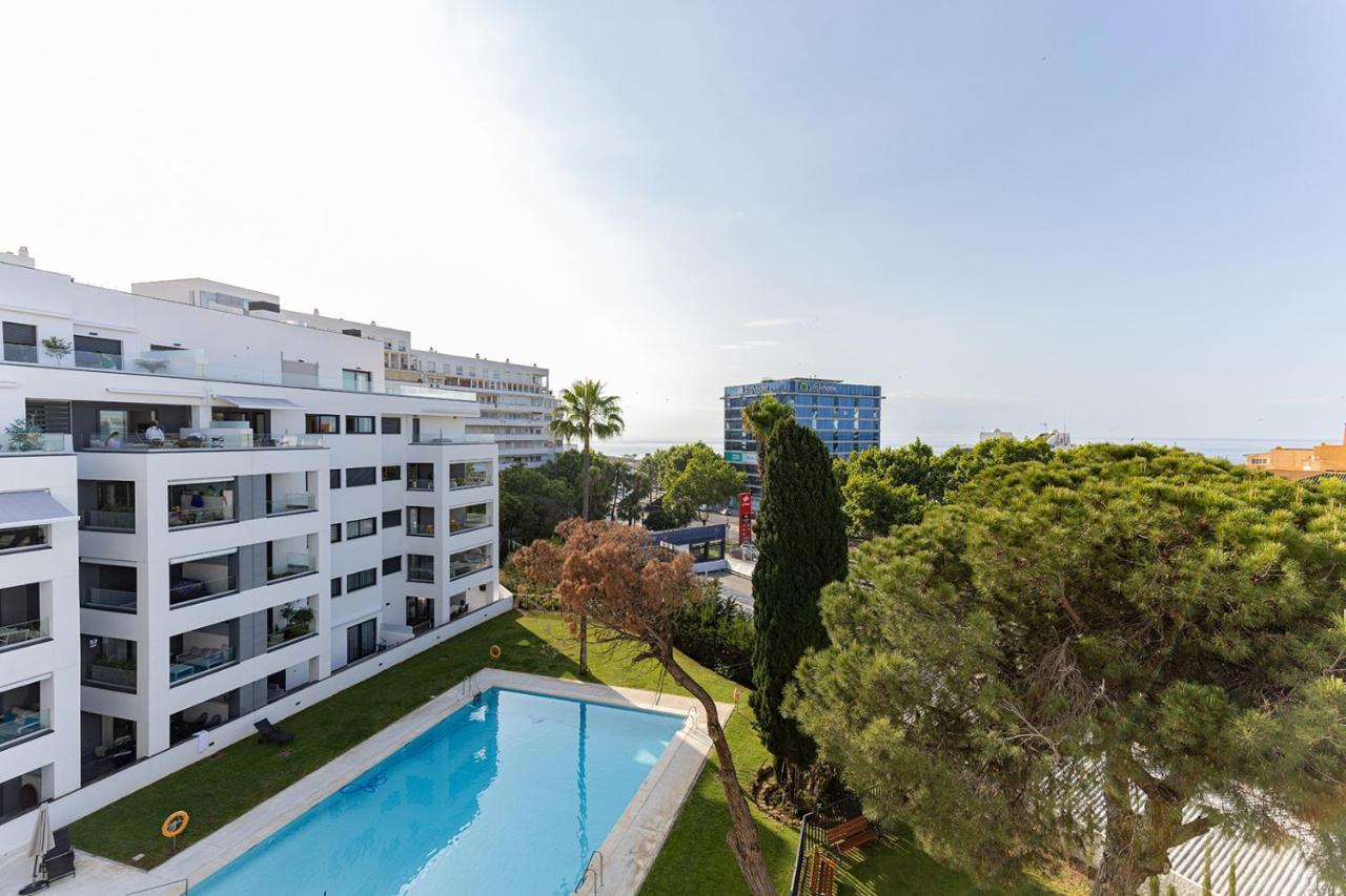 Brand New Apartment With Pool And Sea View In Marbella Ngoại thất bức ảnh