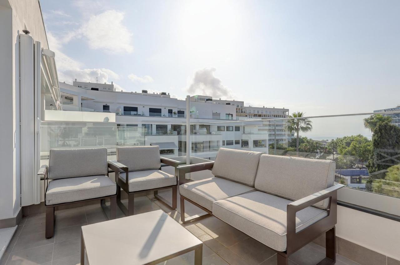Brand New Apartment With Pool And Sea View In Marbella Ngoại thất bức ảnh