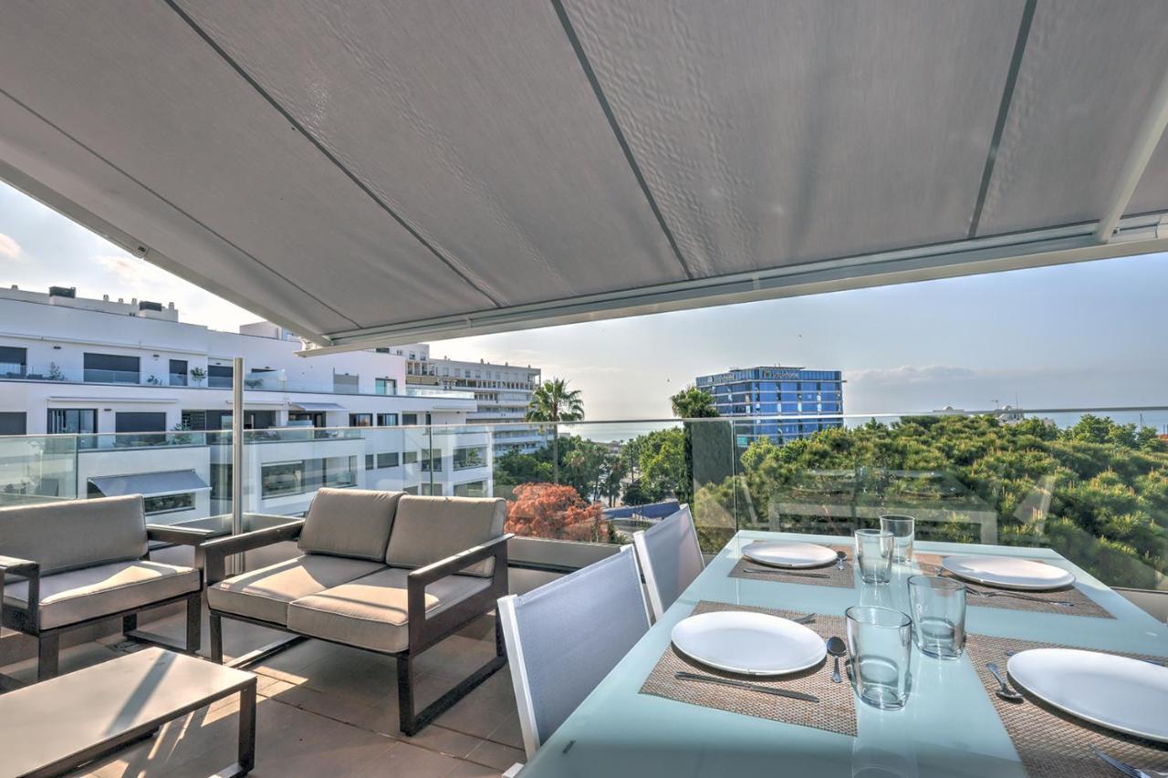 Brand New Apartment With Pool And Sea View In Marbella Ngoại thất bức ảnh