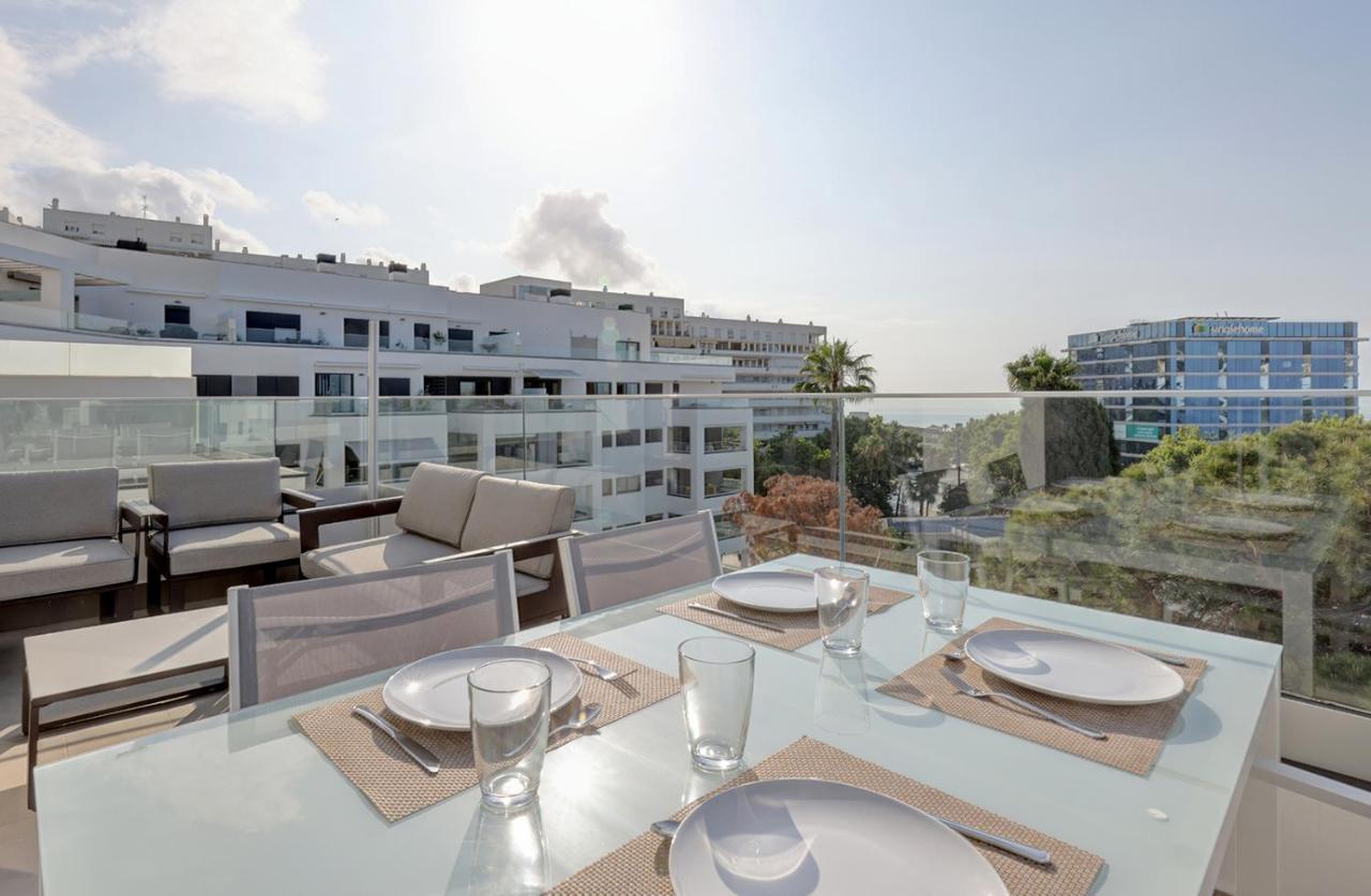 Brand New Apartment With Pool And Sea View In Marbella Ngoại thất bức ảnh
